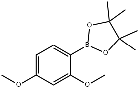 2,4-DIMETHOXYPHENYLBORONIC ACID, PINACOL ESTER Structure