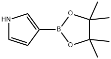 3-Pinacolateboryl-1H-pyrrole Struktur