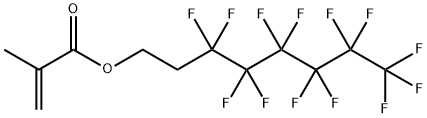 メタクリル酸3,3,4,4,5,5,6,6,7,7,8,8,8-トリデカフルオロオクチル 化学構造式