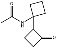 Acetamide,  N-(2-oxo[1,1-bicyclobutyl]-1-yl)- Structure