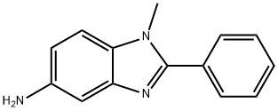 1-METHYL-2-PHENYL-1 H-BENZOIMIDAZOL-5-YLAMINE Structure