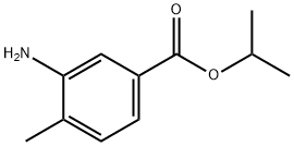 3-氨基-4-甲基苯甲酸异丙酯, 21447-47-2, 结构式