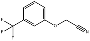 3-(トリフルオロメチル)フェノキシアセトニトリル 化学構造式