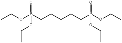 1,5-Pentanediylbisphosphonic acid tetraethyl ester Struktur