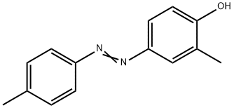 2-methyl-4-[(4-methylphenyl)hydrazinylidene]cyclohexa-2,5-dien-1-one 化学構造式
