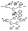 (CYCLOPENTADIENYL)(1,3-DIMETHYLCYCLOPENTADIENYL)ZIRCONIUM DICHLORIDE Struktur