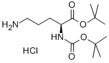 BOC-ORN-OTBU HCL Structure