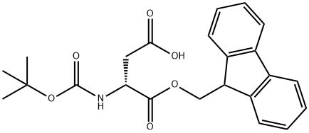 BOC-D-ASP-OFM Struktur