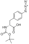 BOC-P-AZIDO-D-PHE-OH Structure