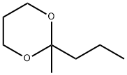 2-methyl-2-propyl-1,3-dioxane Struktur