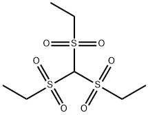 tris(ethylsulphonyl)methane 结构式