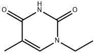 1-ethyl-5-methyl-2,4(3H)-pyrimidindione Struktur