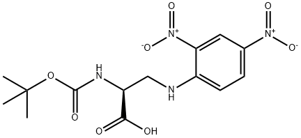 BOC-DAP(DNP)-OH Structure