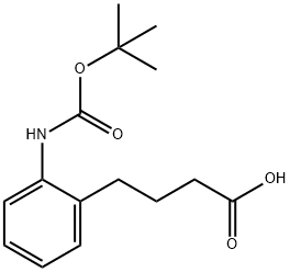 Boc-4-(2-aminophenyl)butanoic acid Structure