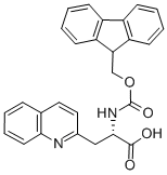 FMOC-Β-(2-キノリル)-アラニン-OH 化学構造式