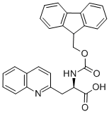 FMOC-D-2-喹啉基丙氨酸,214852-58-1,结构式