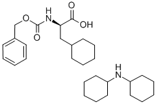 (ALPHAR)-ALPHA-[[苄氧羰基]氨基]环己烷丙酸(二环己基铵)盐, 214852-64-9, 结构式