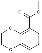 2,3-dihydro-1,4-benzodioxine -5-carboxylic acid methyl ester Struktur