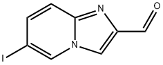 IMidazo[1,2-a]pyridine-2-carboxaldehyde, 6-iodo- Structure