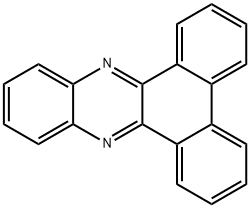 9,14-ジアザジベンゾ[a,c]アントラセン 化学構造式