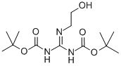 1 3-DI-BOC-2-(2-HYDROXYETHYL)GUANIDINE Structure