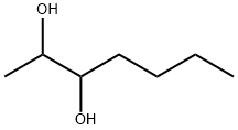 2,3-庚二醇 结构式
