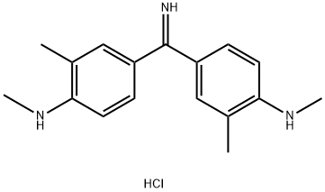4,4′-カルボンイミドイルビス(N,2-ジメチルアニリン)・塩酸塩 化学構造式