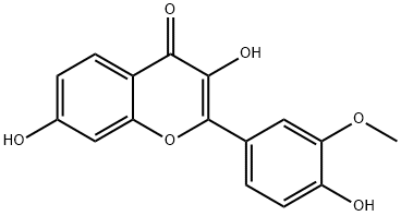 21511-25-1 3,7-ジヒドロキシ-2-(4-ヒドロキシ-3-メトキシフェニル)-4H-1-ベンゾピラン-4-オン