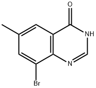 8-BROMO-6-METHYL-4-QUINAZOLONE Structure