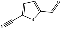 5-醛基-2-噻吩甲腈,21512-16-3,结构式
