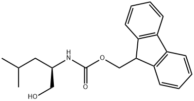 FMOC-D-亮氨醇, 215178-41-9, 结构式