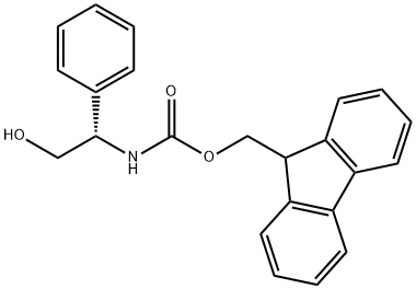 FMOC-L-PHENYLGLYCINOL Structure