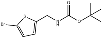 TERT-BUTYL N-[(5-BROMO-2-THIENYL)METHYL]CARBAMATE Structure