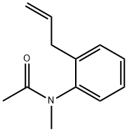 Acetamide,  N-methyl-N-[2-(2-propenyl)phenyl]-  (9CI) Structure