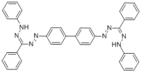 ネオテトラゾリウム ジホルマザン 化学構造式