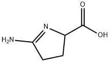 2H-Pyrrole-2-carboxylicacid,5-amino-3,4-dihydro- Struktur