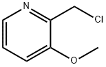 2-(CHLOROMETHYL)-3-METHOXYPYRIDINE Structure