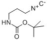 3-(N-BUTOXYCARBONYLAMINO)PROPYLISOCYANIDE Structure