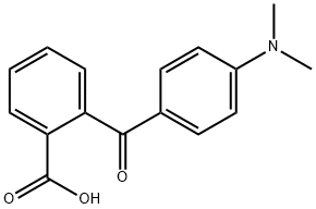 2-[4-(dimethylamino)benzoyl]benzoic acid ,21528-31-4,结构式