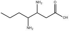 Heptanoic  acid,  3,4-diamino- Struktur