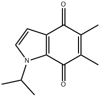 1H-Indole-4,7-dione, 5,6-dimethyl-1-(1-methylethyl)- (9CI)|