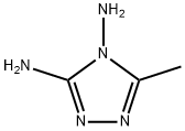 5-METHYL-1,2,4-TRIAZOLE-3,4-DIAMINE, 21532-07-0, 结构式