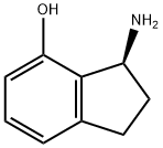 (S)-3-AMINO-2,3-DIHYDRO-1H-INDEN-4-OL 结构式