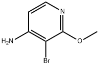 3-溴-2-甲氧基吡啶-4-胺,215364-86-6,结构式