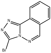 3-Bromo-s-triazolo[3,4-a]phthalazine Structure