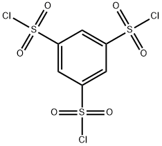 1,3,5-BENZENETRISULFONYL CHLORIDE Struktur