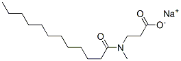 月桂酰基甲基氨基丙酸钠, 21539-58-2, 结构式