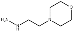 (2-吗啉-4-乙基)-肼, 2154-24-7, 结构式