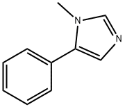 1-甲基-5-苯基-1H-咪唑 结构式