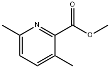 2-Pyridinecarboxylicacid,3,6-dimethyl-,methylester(9CI) Structure